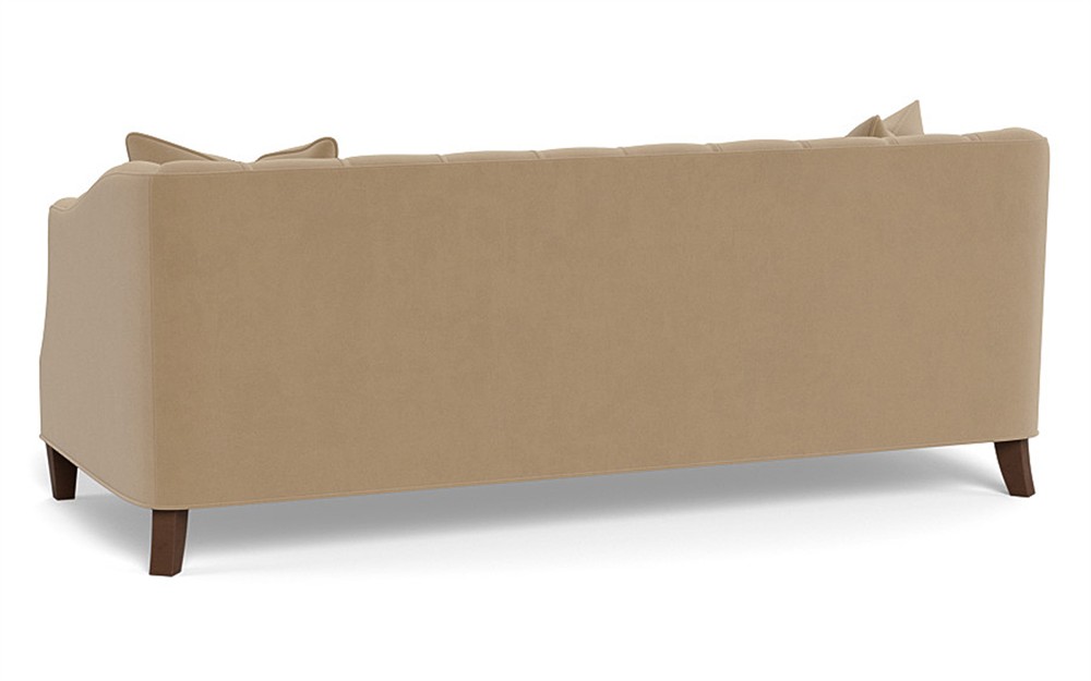 Willa Sand Dune Performance Velvet Sofa - 86"|