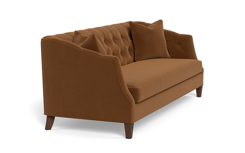 Willa Spice Performance Velvet Sofa - 86"|