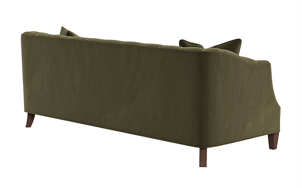 Willa Boxwood Green Performance Velvet Sofa - 86"|