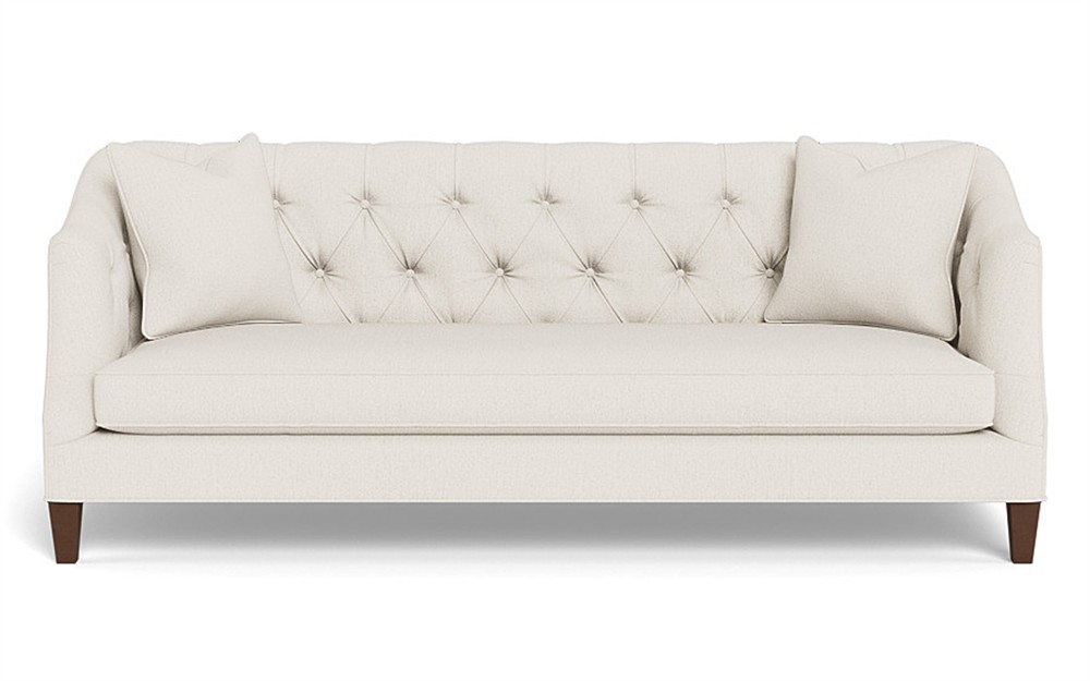 Willa Mascarpone Sustain Performance Basket Weave Sofa - 86&quot;|