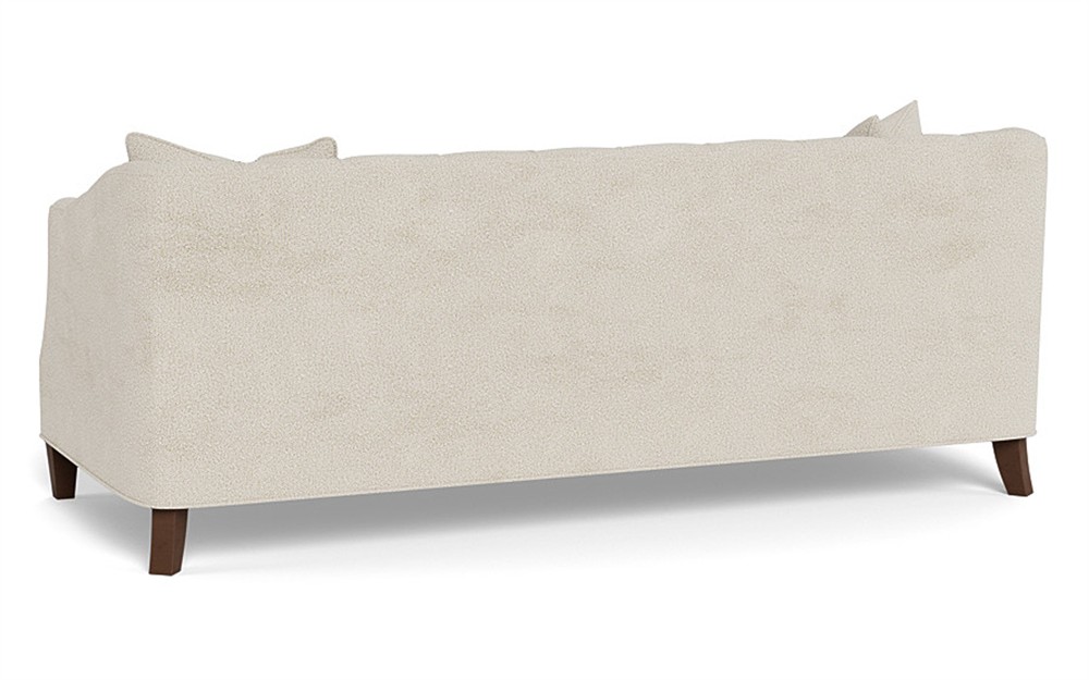 Willa Sugar Cookie Performance Boucle Weave Sofa - 86&quot;|