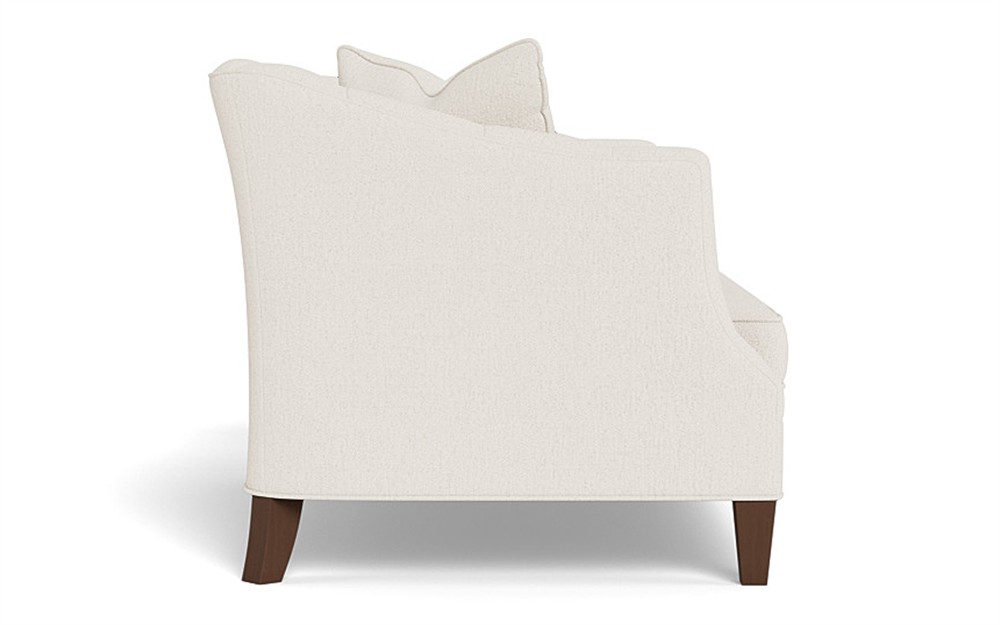 Willa Mascarpone Sustain Performance Basket Weave Settee - 61&quot;|
