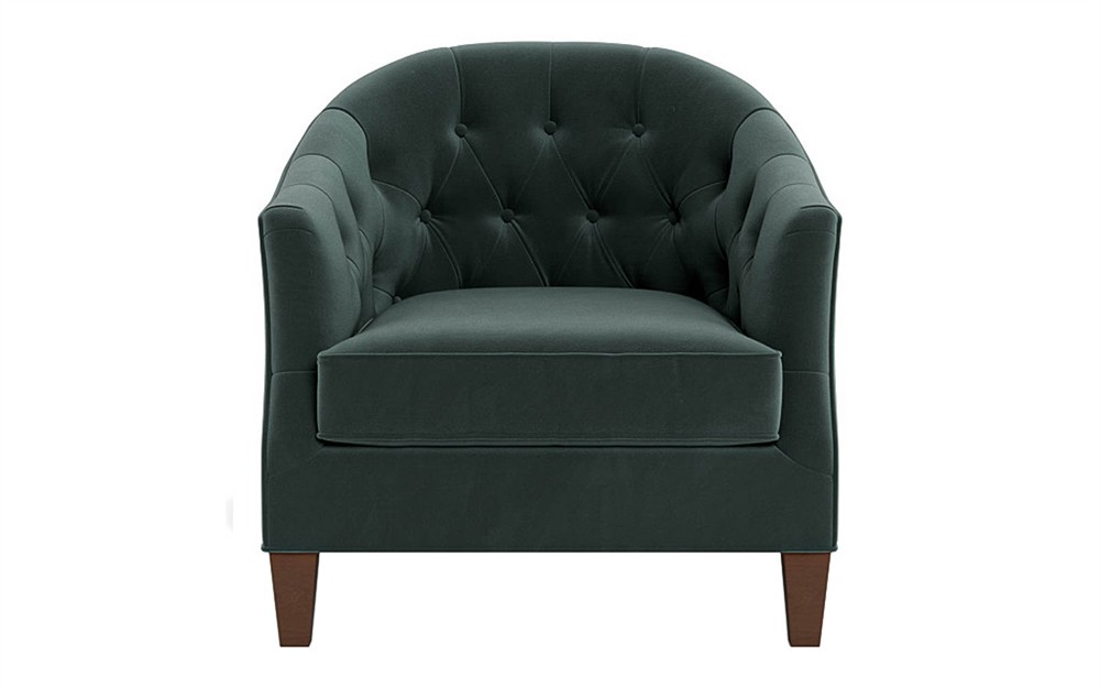 Willa Lagoon Performance Velvet Chair|