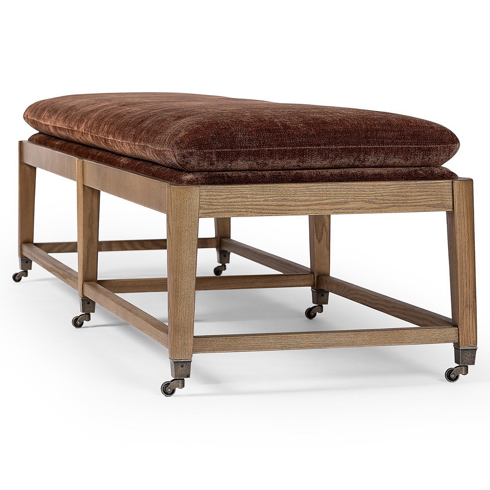 Eleanor Altair Sienna Velvet Accent Bench|