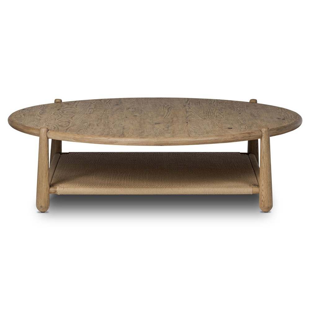 Salvador Aged Smoked Oak Coffee Table|