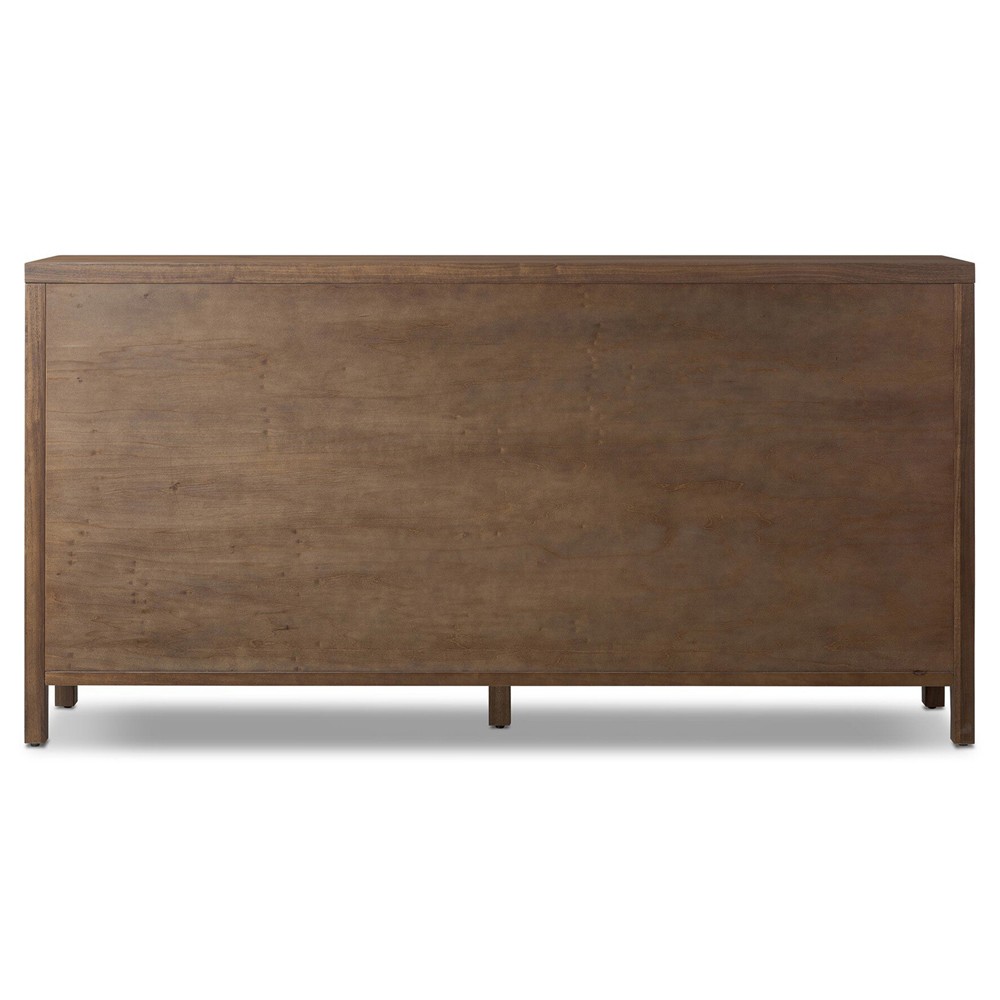 Agatha Dark Brown Walnut Dresser|