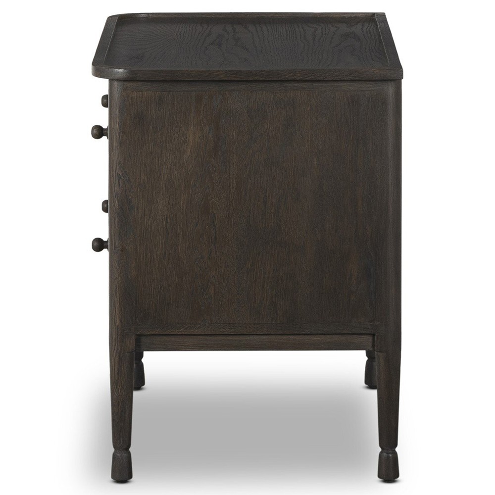 Franny Espresso Oak Nightstand|