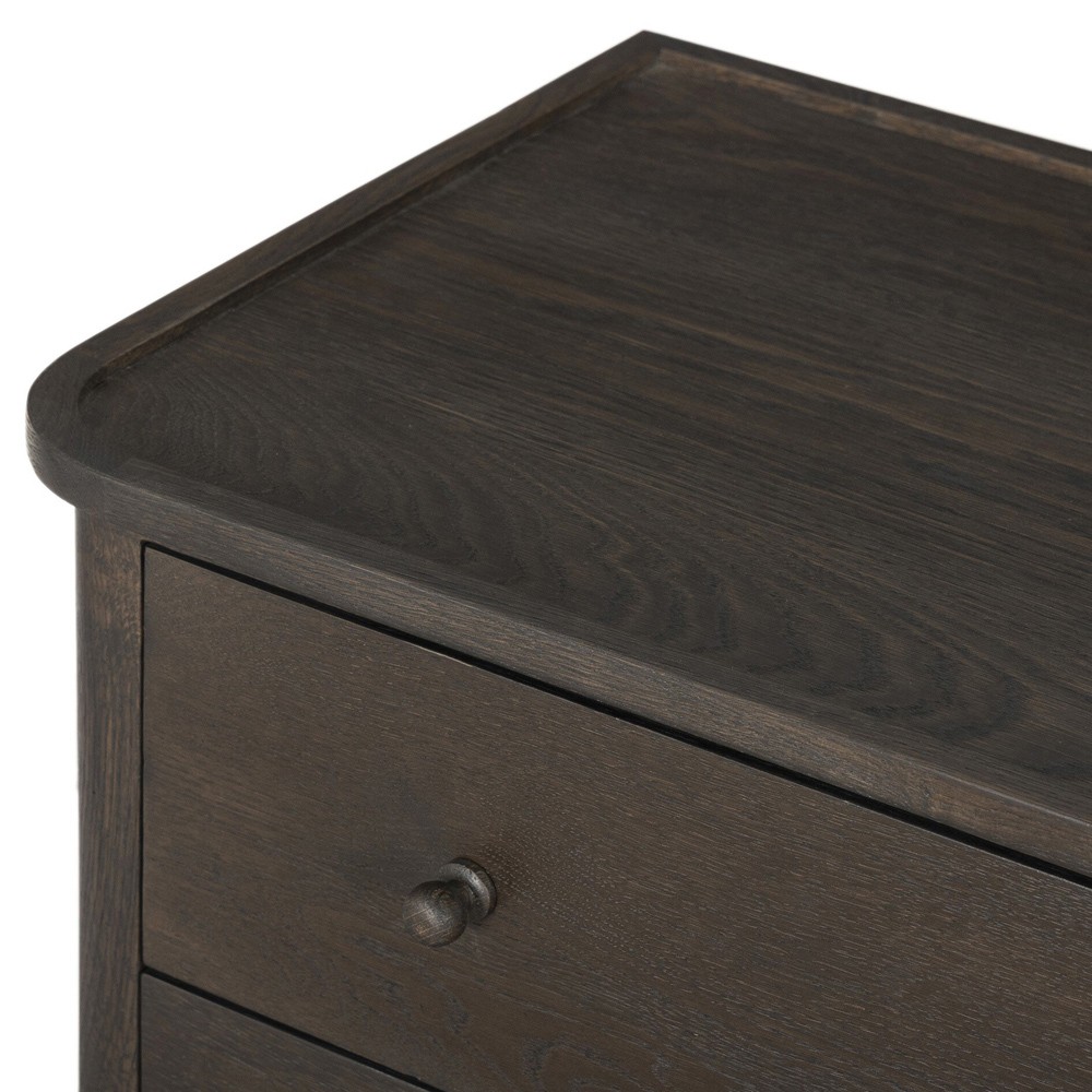 Franny Espresso Oak Nightstand|