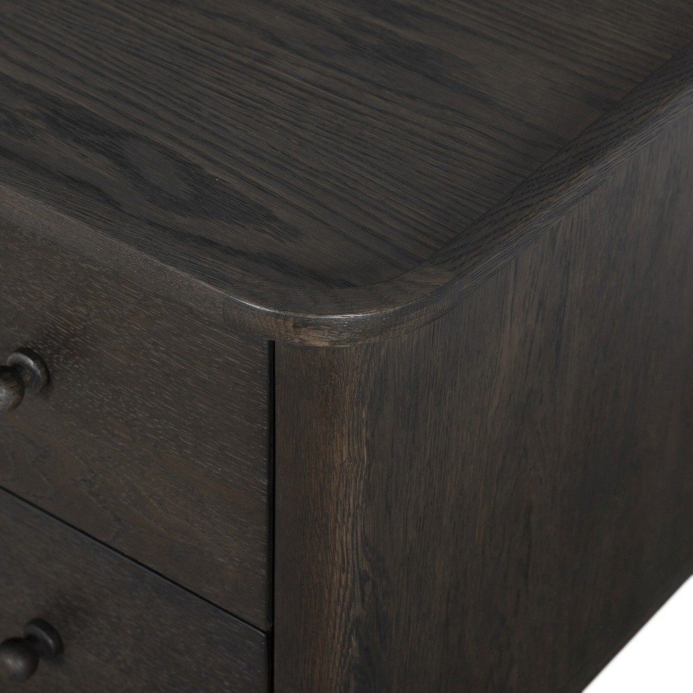 Franny Espresso Oak Nightstand|