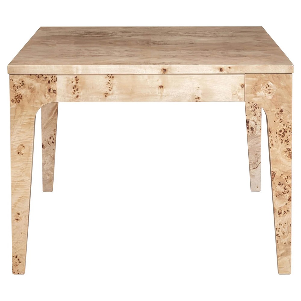 Marlo Modern Classic Light Burl Coffee Table|