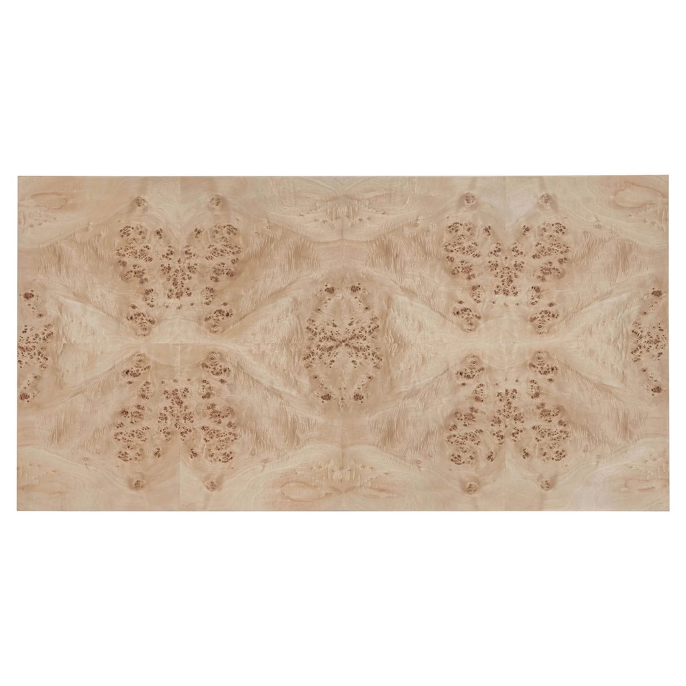 Marlo Modern Classic Light Burl Coffee Table|