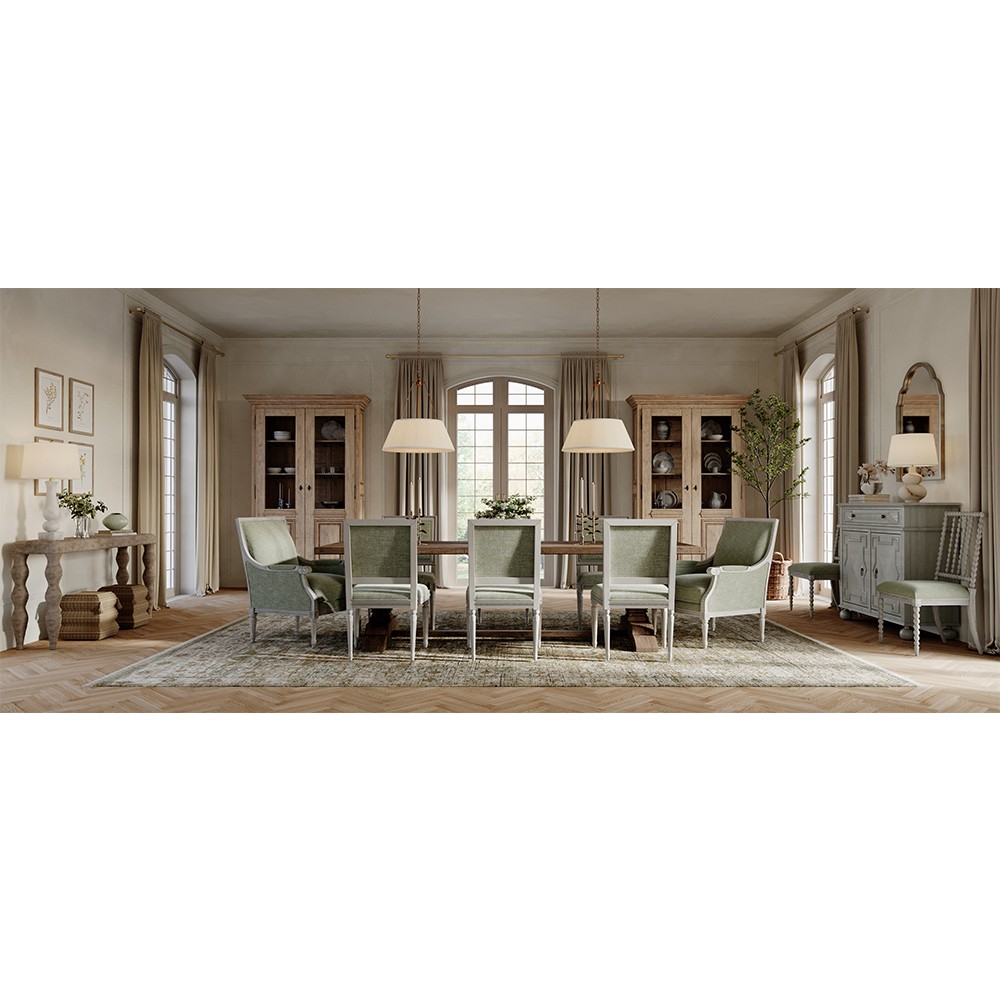 Lylia French Country Antique Gold Leaf Iron White Pleated Shade Pendant|