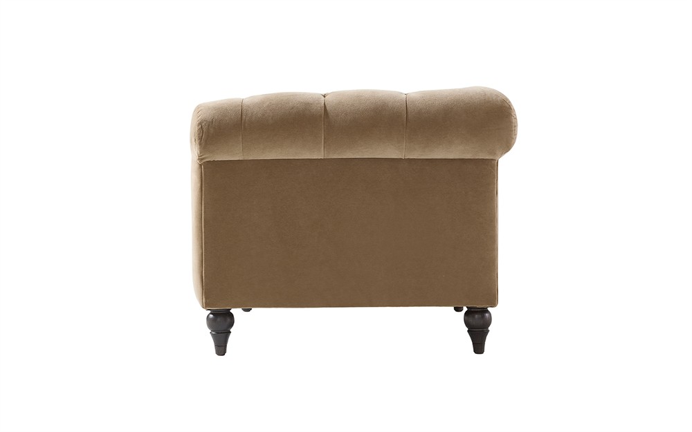 Rosehill Mocha Mist Performance Velvet Sofa - 88"|