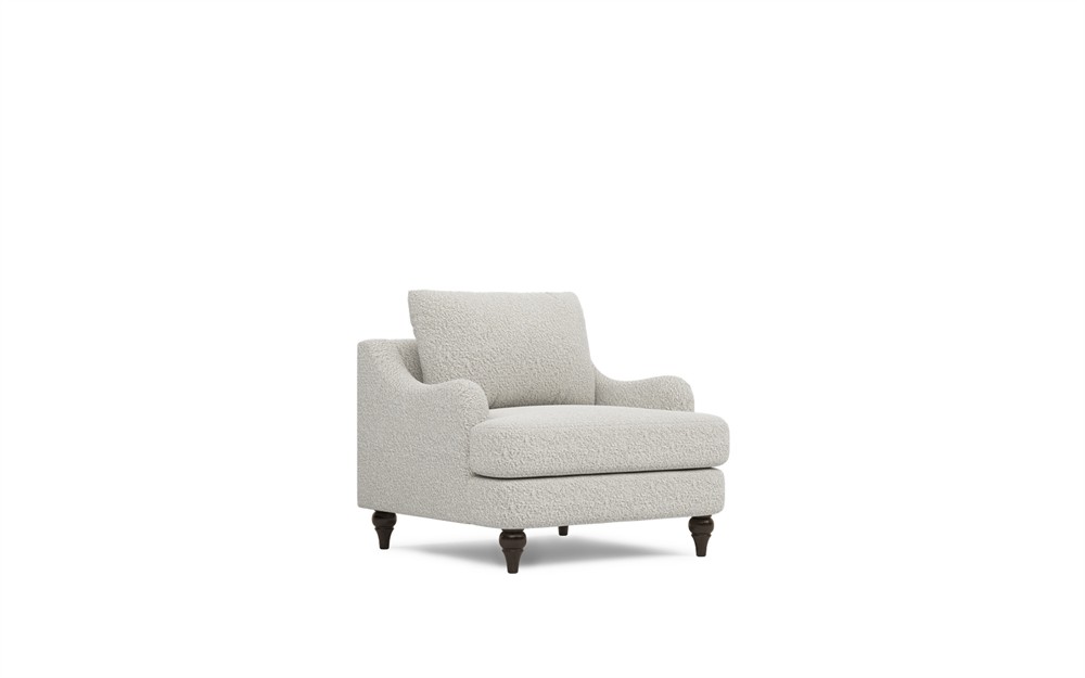 Willett Cloud Grey Textured Boucl+? Chair|