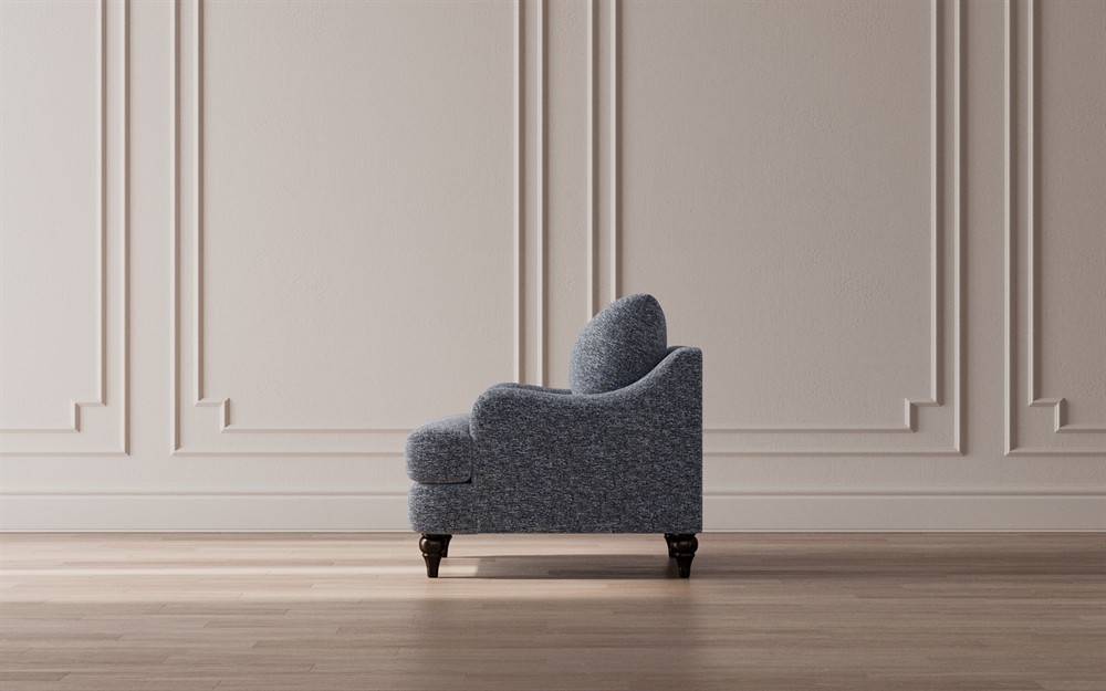 Willett Chocolate Mousse Performance Velvet Chair|