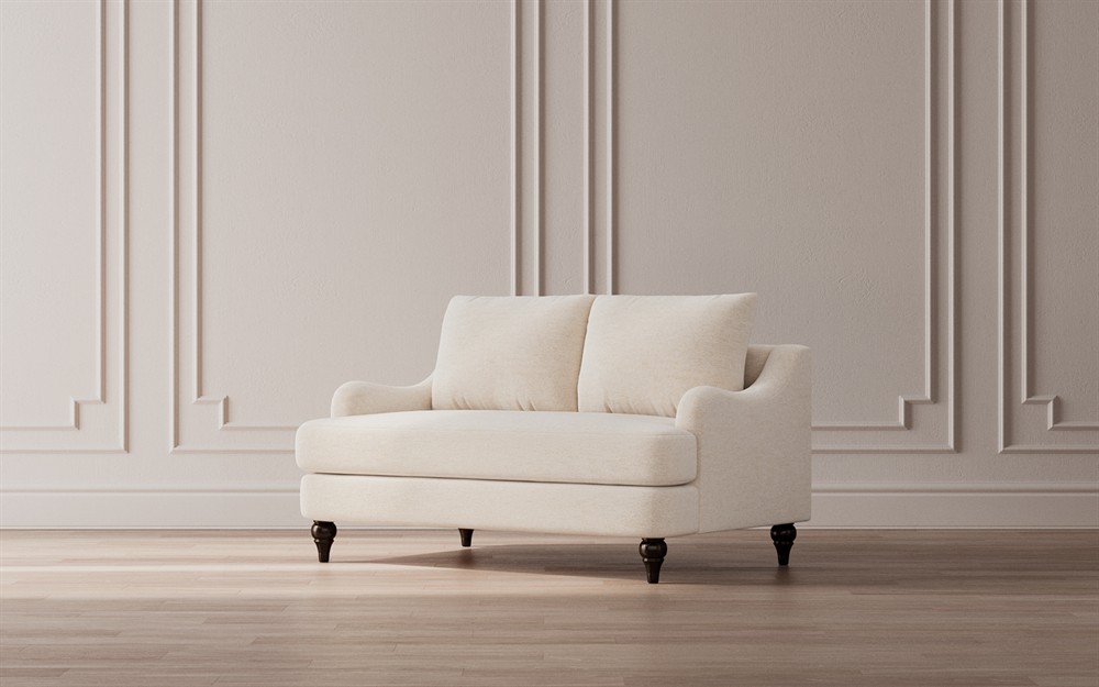 Willett Twilight Blue Performance Velvet Loveseat - 60"|