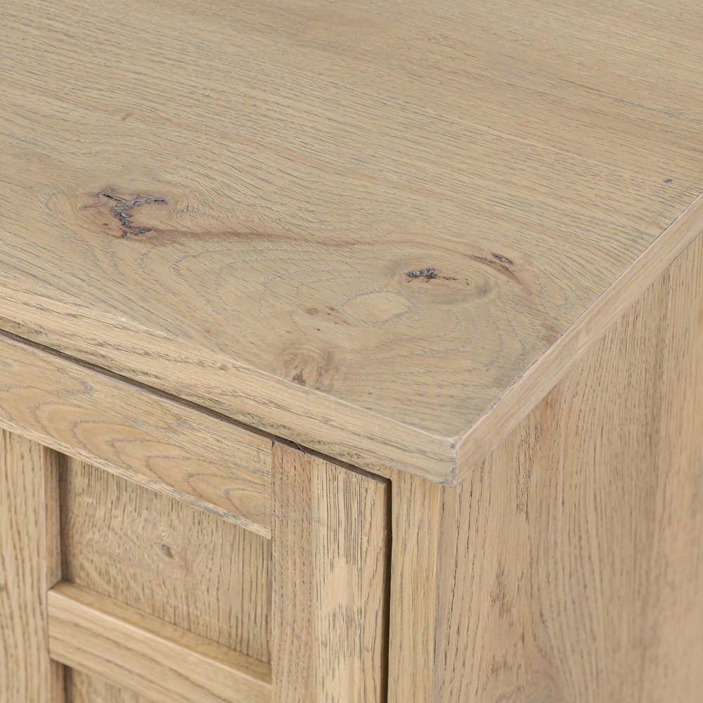 Constance Rustic Lodge Brown Oak Media Console - 66"|