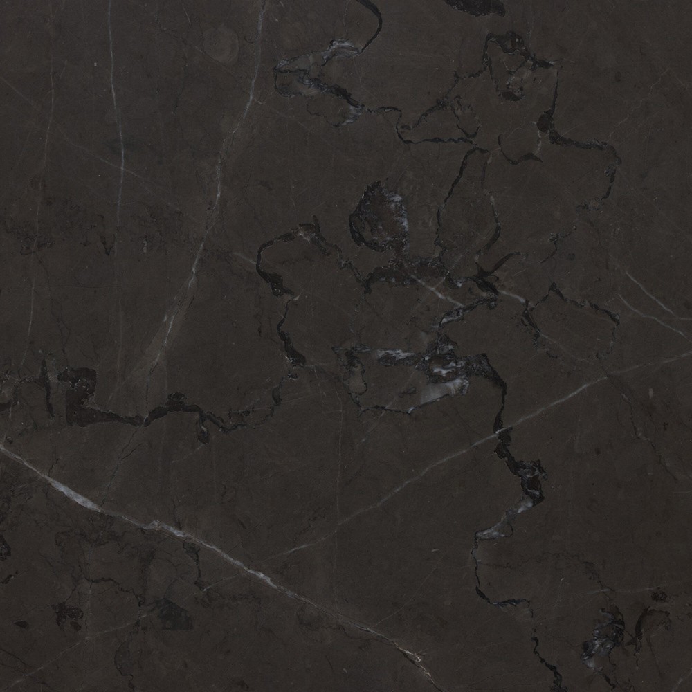 Ceasar French Country Brown Marble Square Coffee Table|