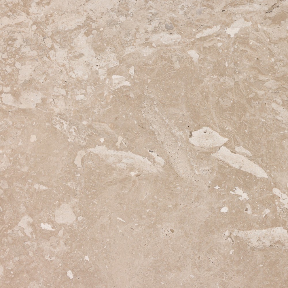 Ceasar French Country Beige Marble Square Coffee Table|