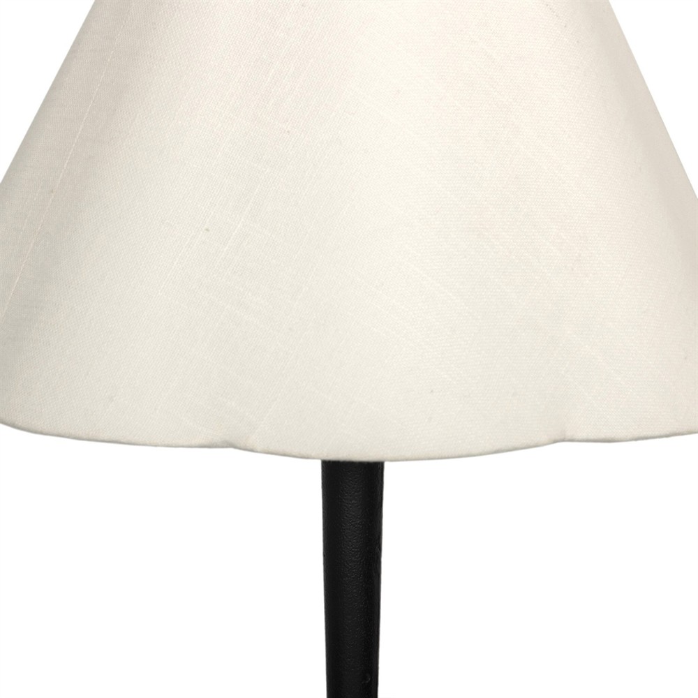 Isabelle Updated Traditional Black Iron Scalloped Shade Floor Lamp|