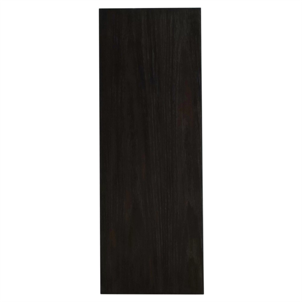 Arlee Modern Classic Black Oak Wood Console Table|