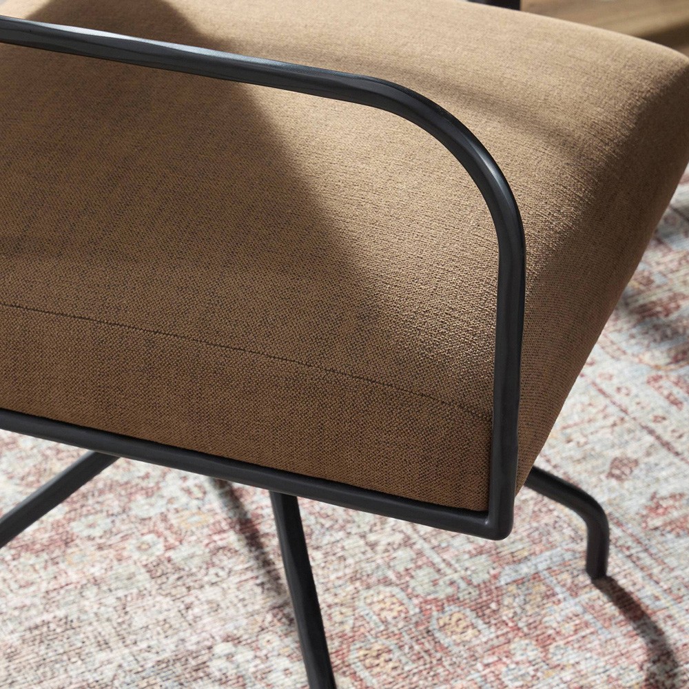 Faryn Modern Classic Brown Performance Office Chair|