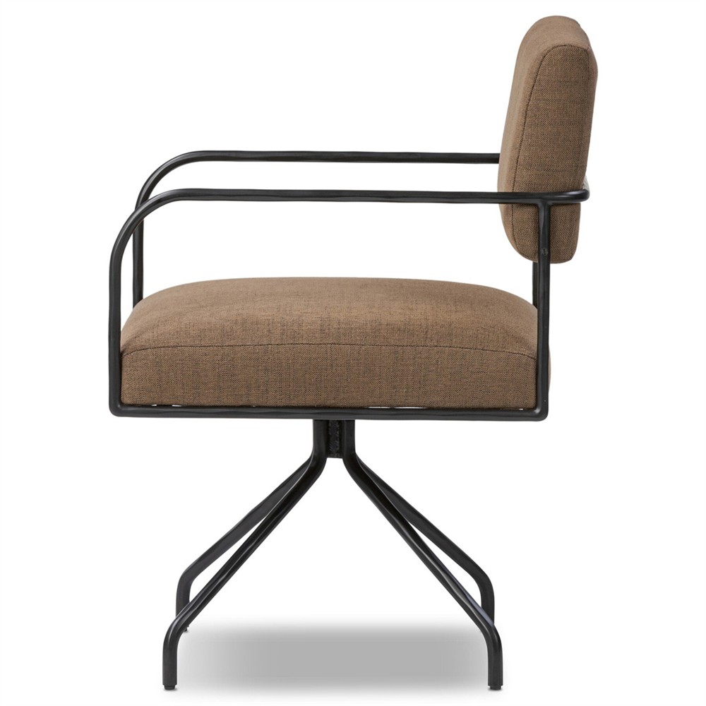 Faryn Modern Classic Brown Performance Office Chair|