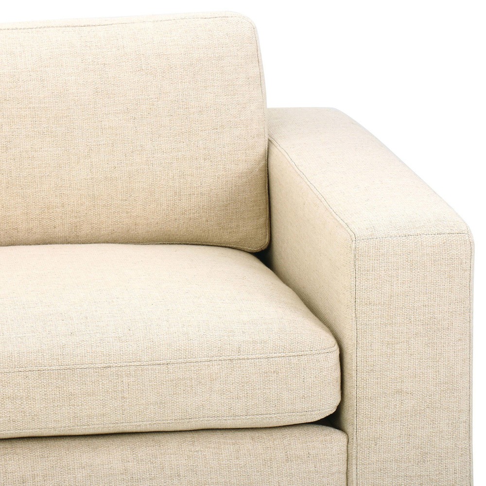 Samira Modern Classic Cream Performance Sofa - 86"|