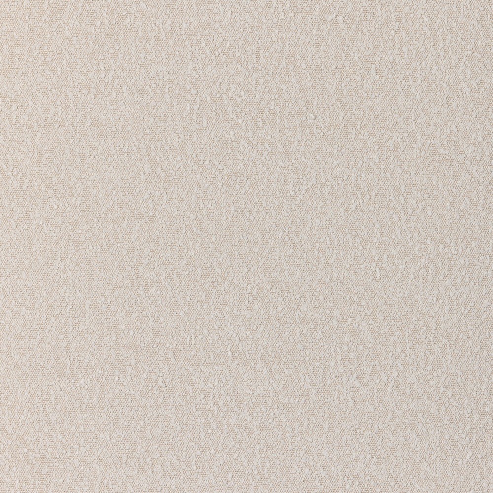 Leah Modern Classic Cream Performance Boucle Cocktail Ottoman|