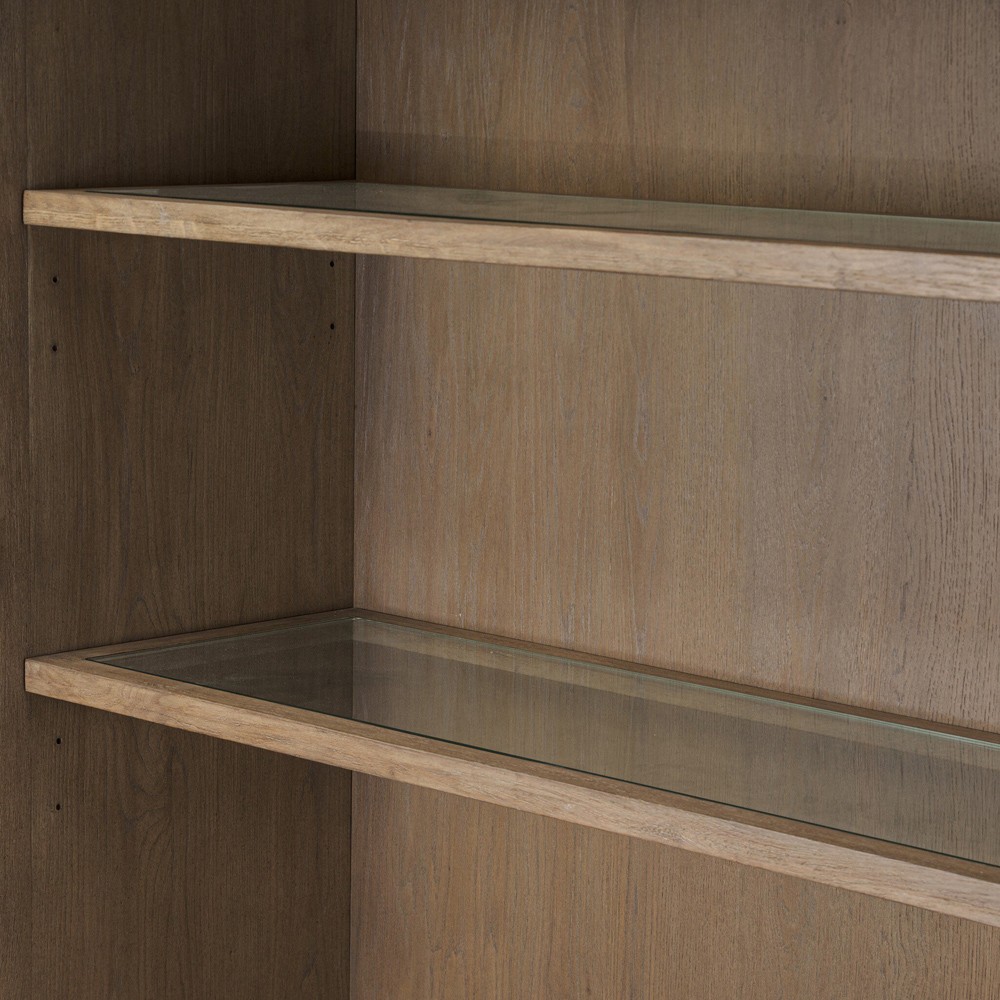 Sussex Drifted Oak Wide Cabinet|