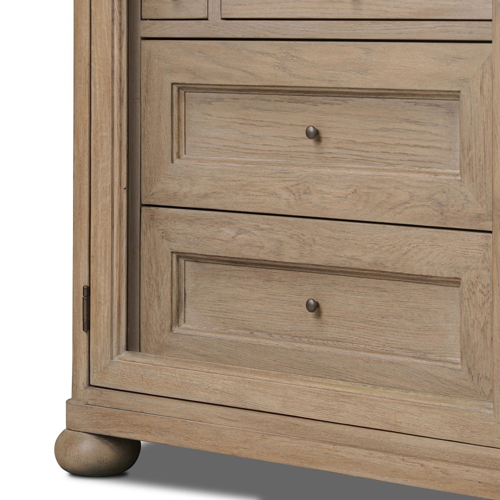 Sussex Drifted Oak Wide Cabinet|