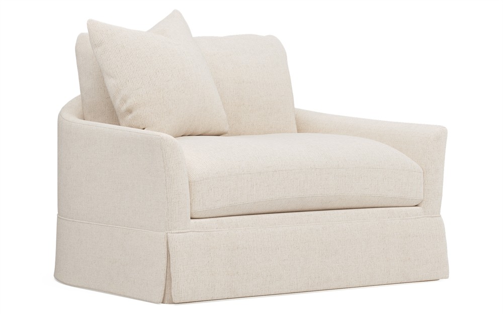 Hartwell Truffle Salt Performance Chair and a Half|