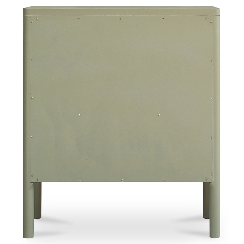 Riona Modern Classic Green Pine Wood Cabinet|