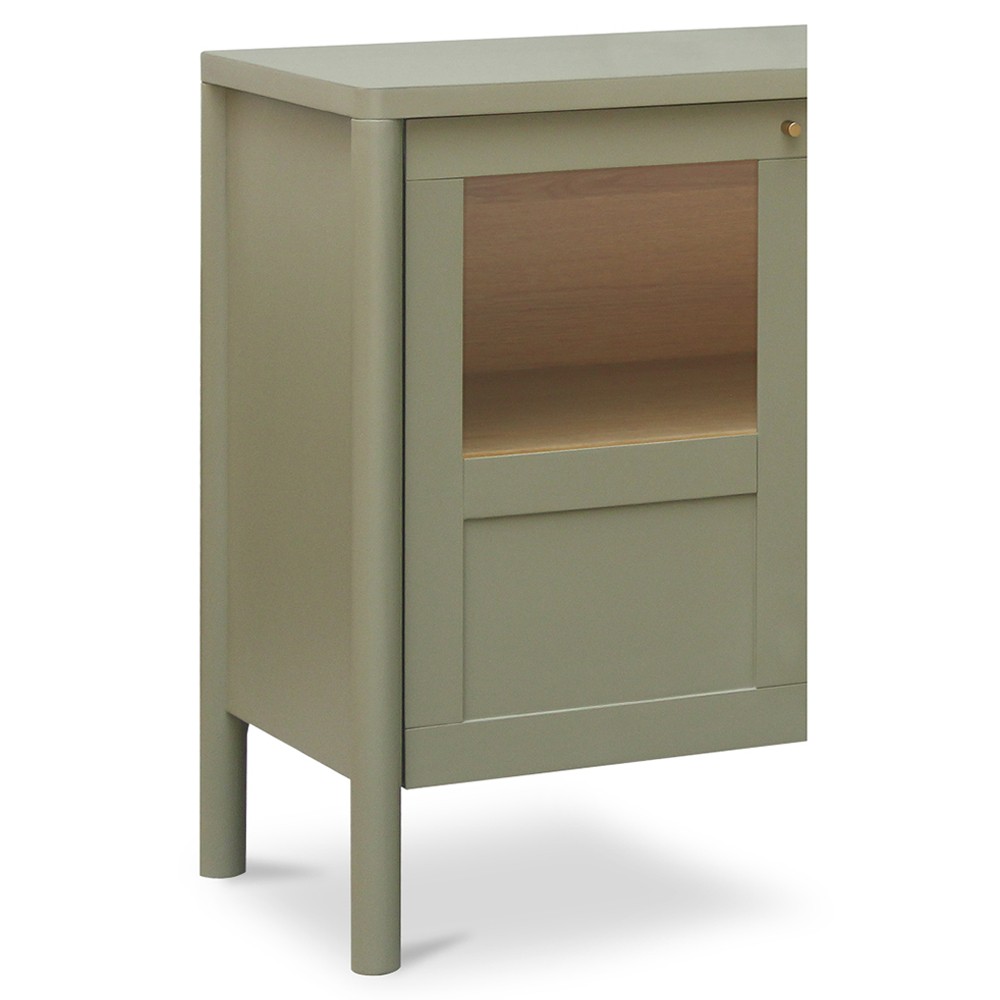 Riona Modern Classic Green Pine Wood Sideboard|