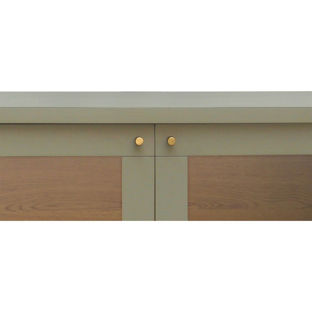 Riona Modern Classic Green Pine Wood Sideboard|