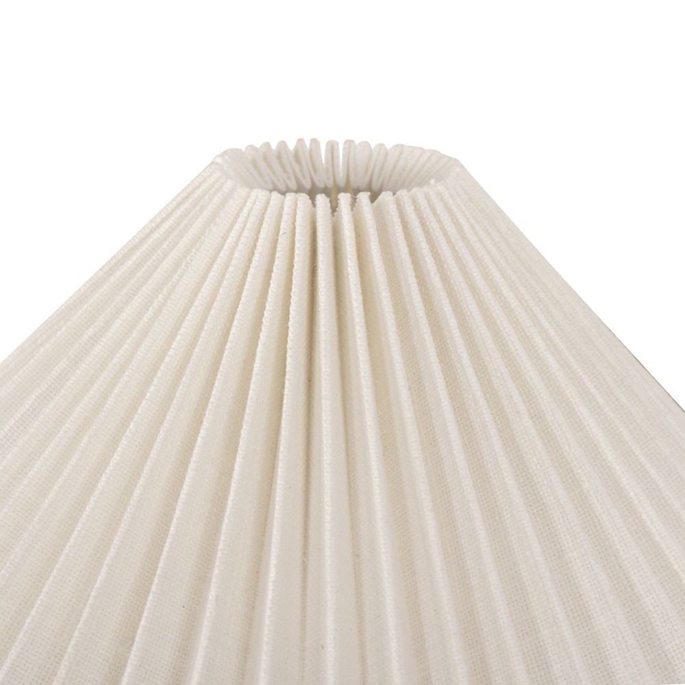 Leone French Country Bronze Iron Pleated Shade Armed Sconce|