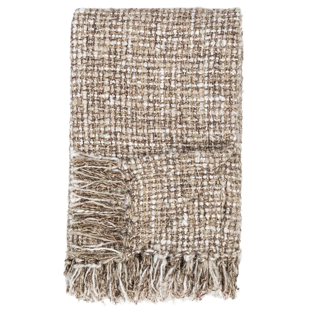 Darian Updated Traditional Natural Cotton Reversible Throw Blanket|