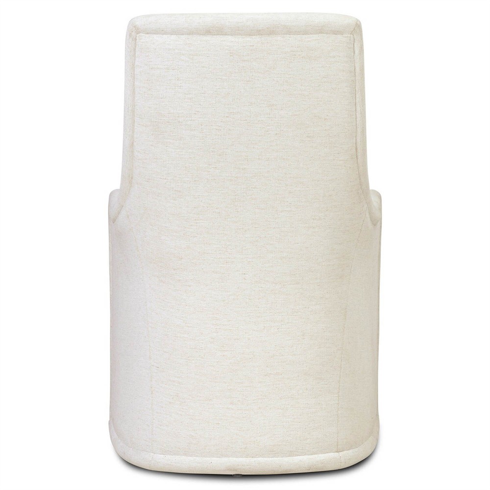 Heather Modern Classic Cream Crypton Dining Side Chair|