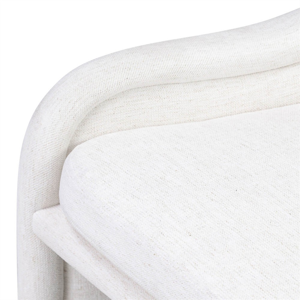 Heather Modern Classic Cream Crypton Dining Side Chair|