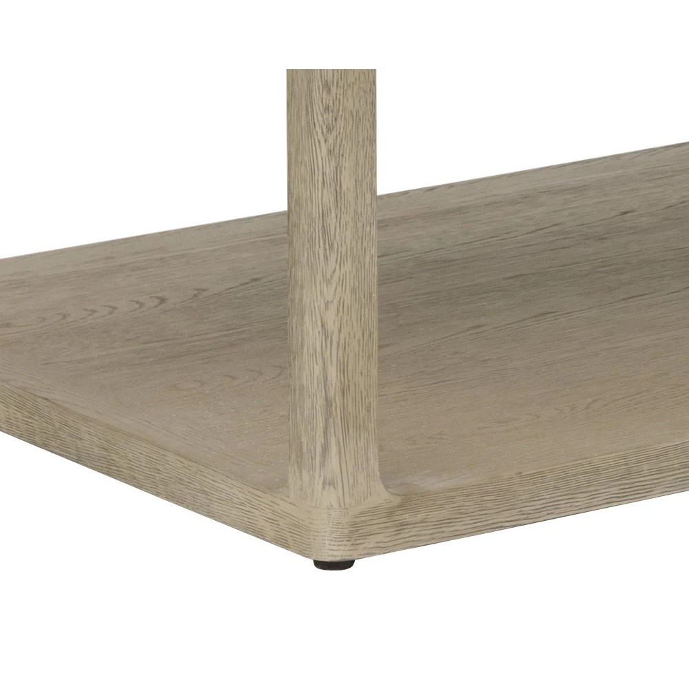 Miku Modern Classic Grey Oak Rectangular Coffee Table 51
