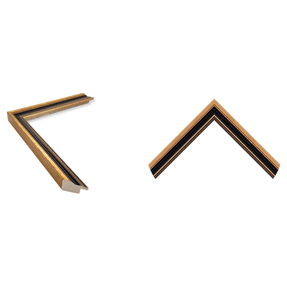 Silvan French Country Beige Floral Bouquet Gold Frame Painting - 11x13|