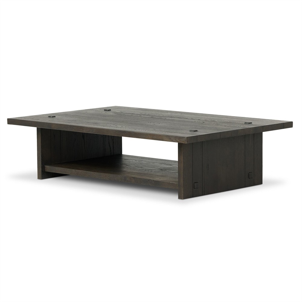 Zeno Cracked Smoked Black Oak Coffee Table 51