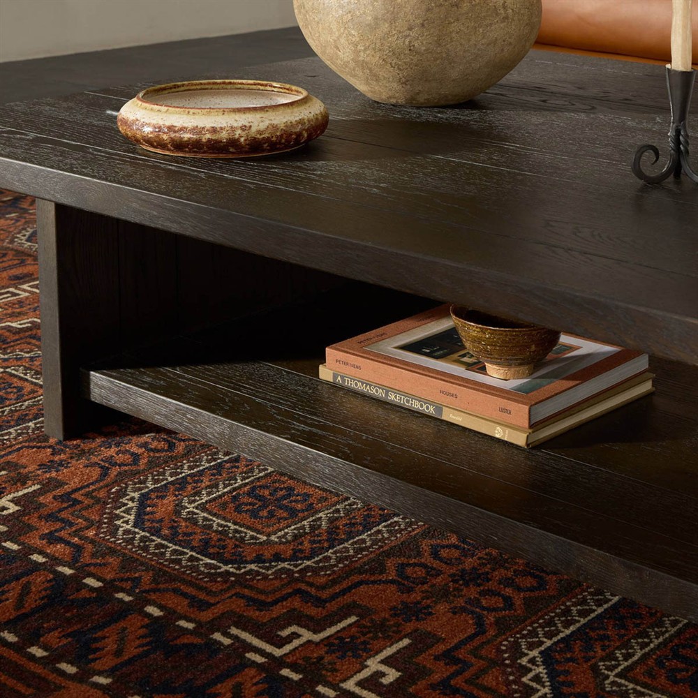 Zeno Cracked Smoked Black Oak Coffee Table 51