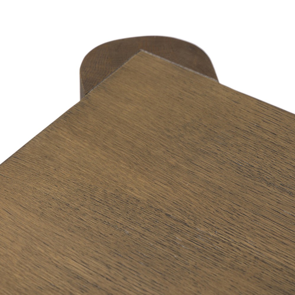 Soho Rustic Lodge Aged Natural Oak Sideboard|