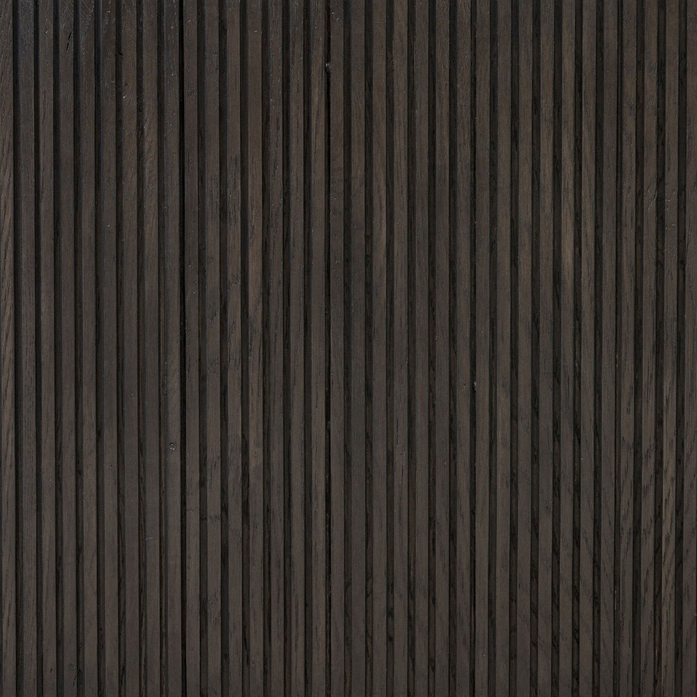 Lana Rustic Lodge Smoked Black Oak Rectangular Console Table|