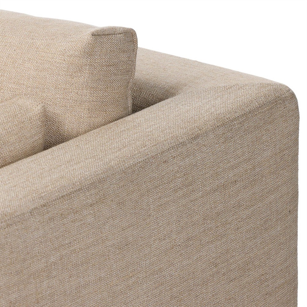 Harlin Updated Traditional Alcala Wheat Performance Chair and a Half|