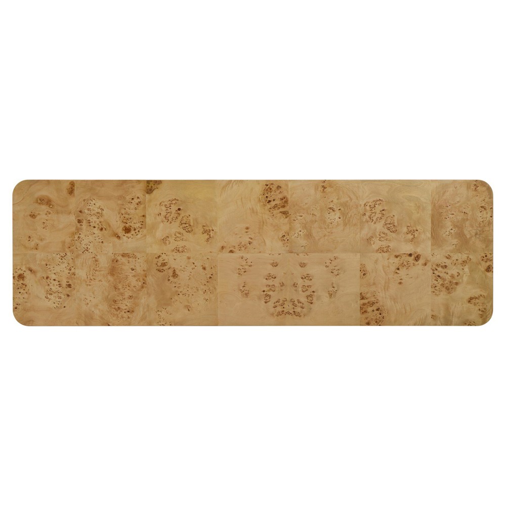 Mullins Modern Classic Natural Burl Double Dresser|