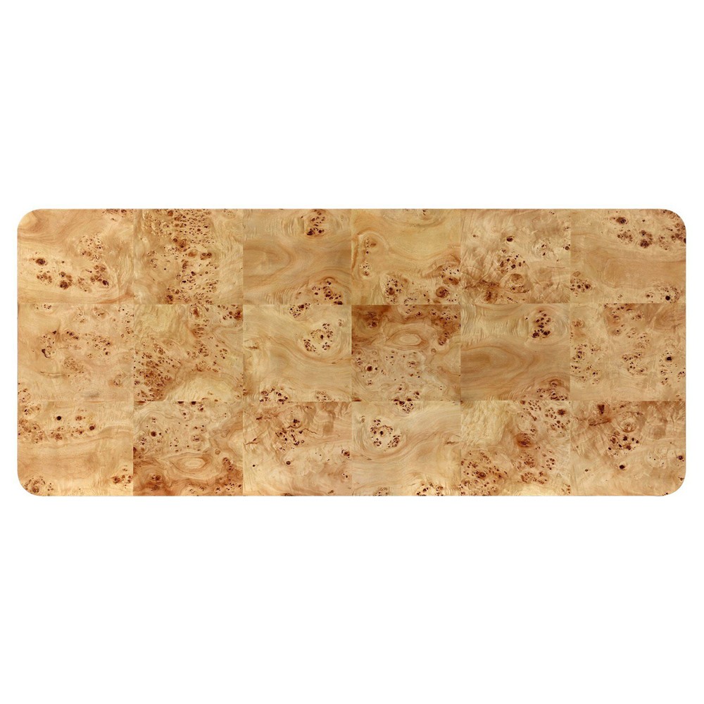 Mullins Modern Classic Natural Burl Desk|