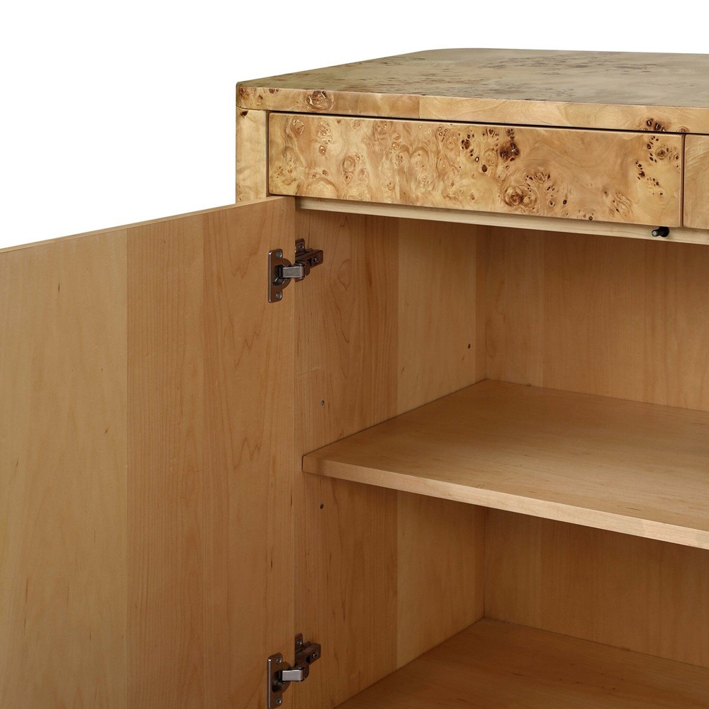 Mullins Modern Classic Natural Burl Sideboard|