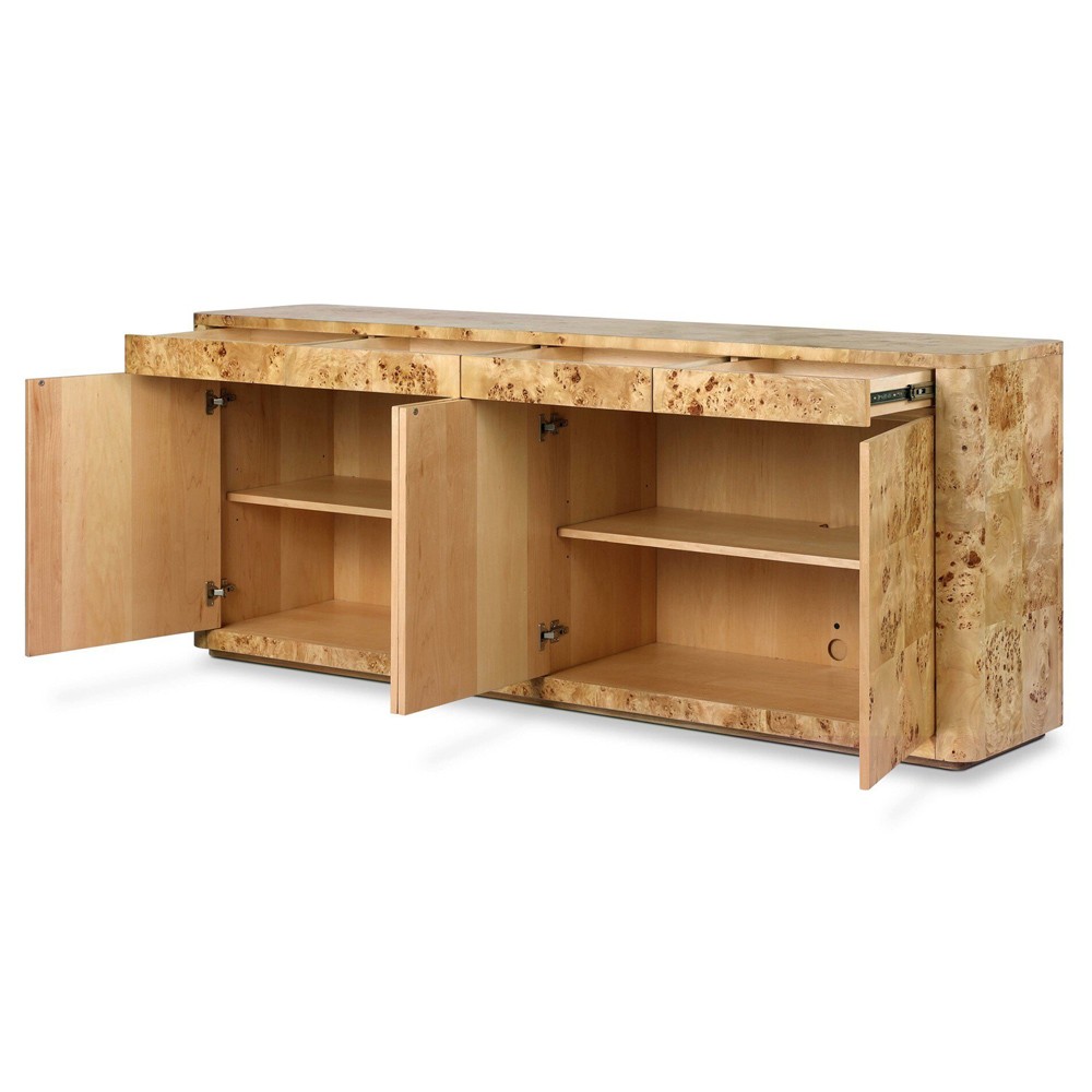 Mullins Modern Classic Natural Burl Sideboard|